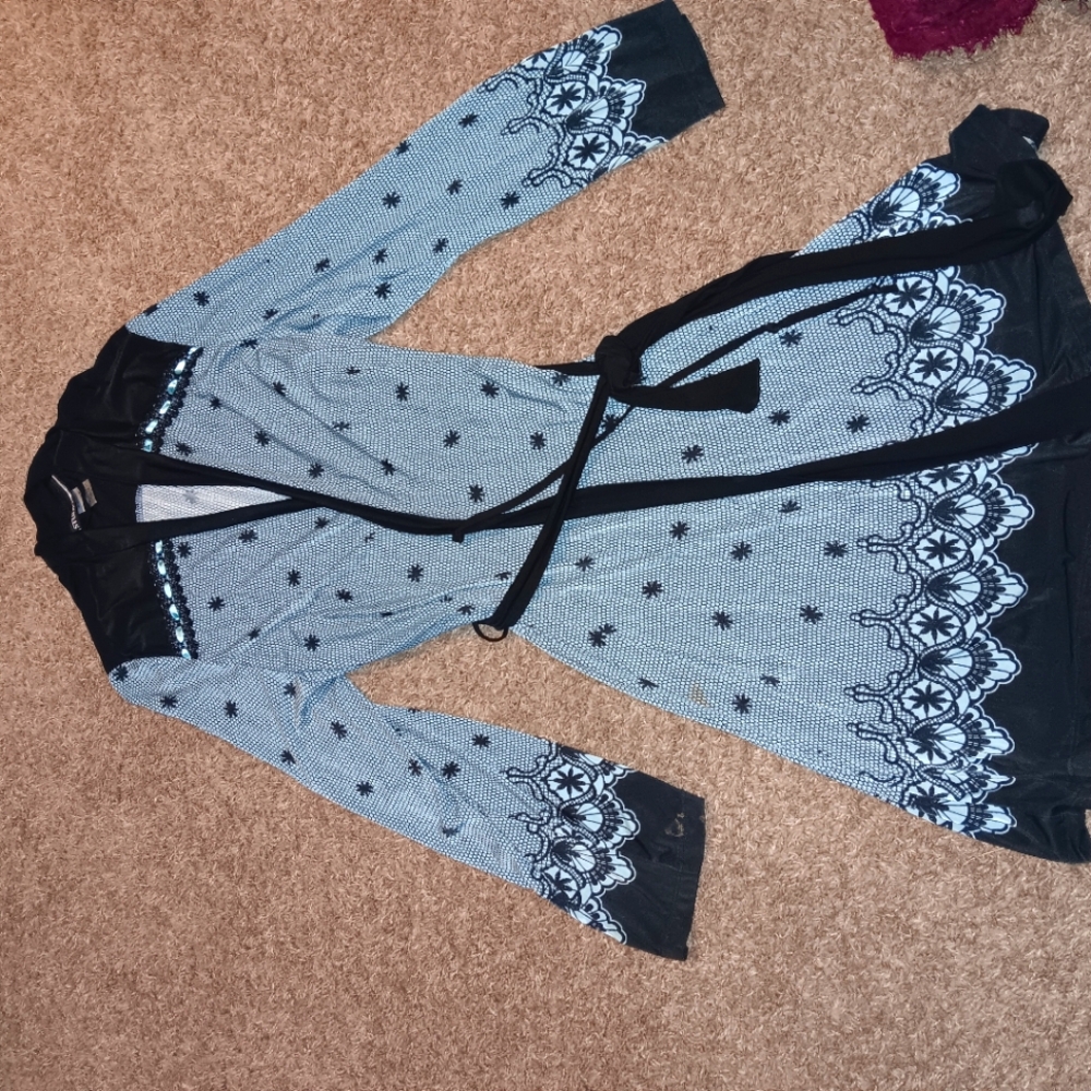 Blue night robe